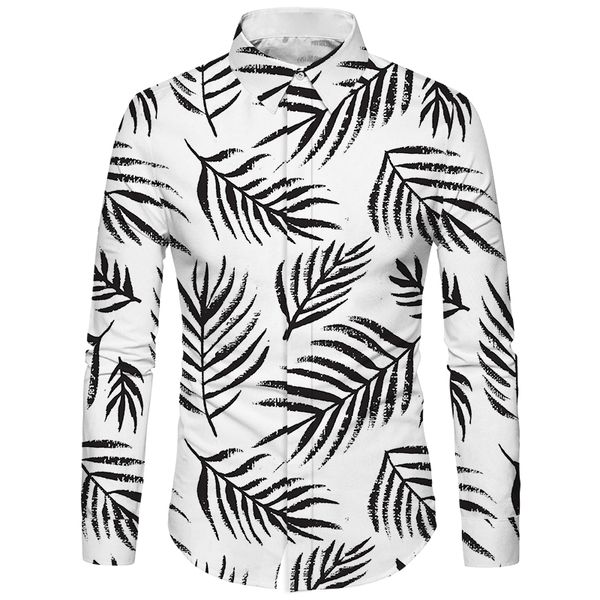 

cloudstyle 2018 own design male shirt 3d printing floral hawaiian shirts casual business clothing linen solid camisa hombre, White;black