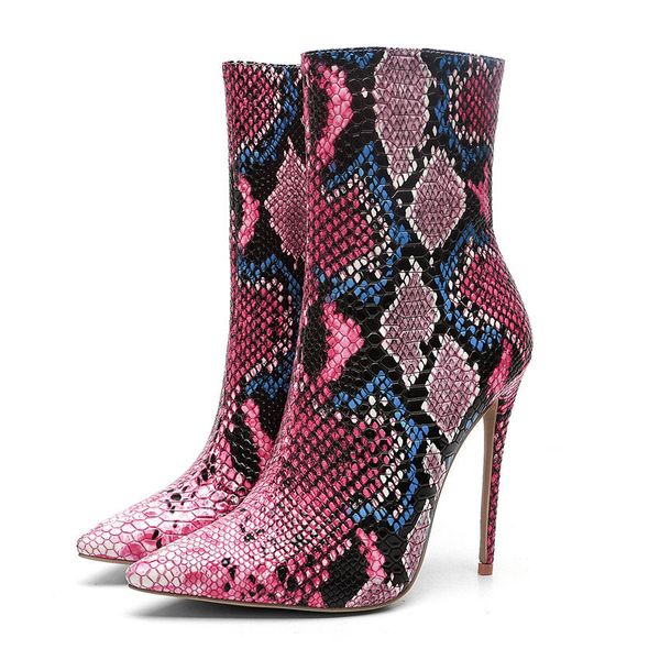 

luxury women shoes fashion luxury designer women shoes superstars boots snake boots women dress shoes, Black