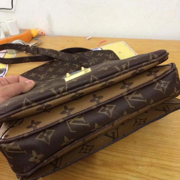 

genuine leather women's handbag pochette metis shoulder bags crossbody bags messenger bag