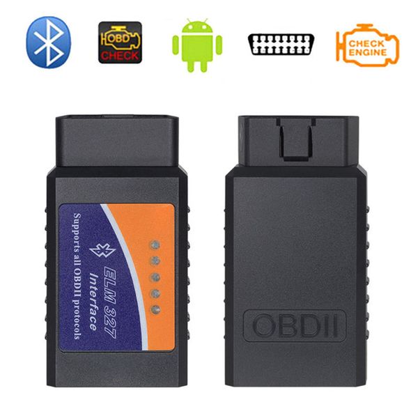 ELM327 OBD2 OBDII Bluetooth5.1 Scanner -Adapter -Code -Leser für iOS Android Windows, Auto -Car -Diagnose -Code -Leser -Scan -Tool
