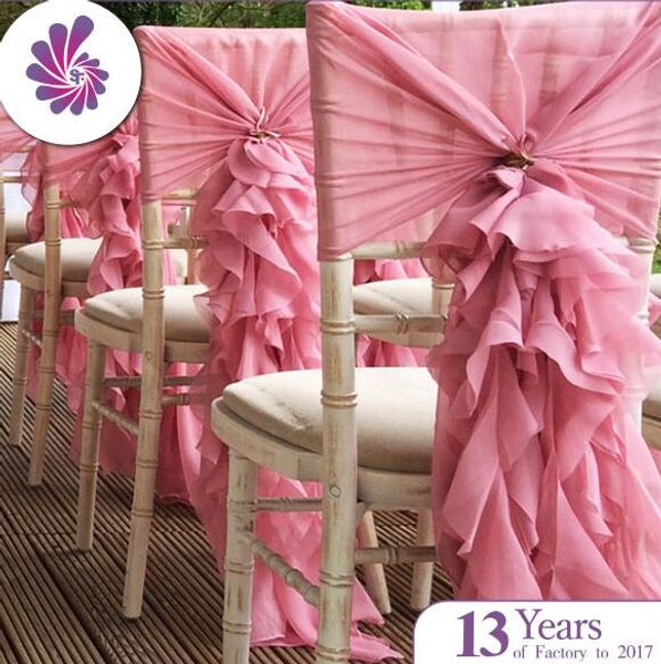 

new arrival 30d chiffon chair sashes for wedding party width 1.5m length 2m wedding chair sashed covers