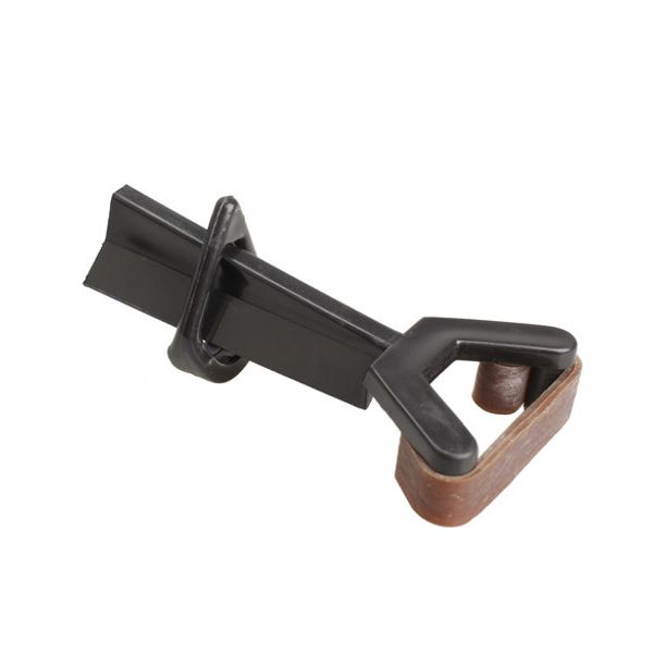 

new snooker billiard plastic pool cue tip clamp for tip glue on fastener repair