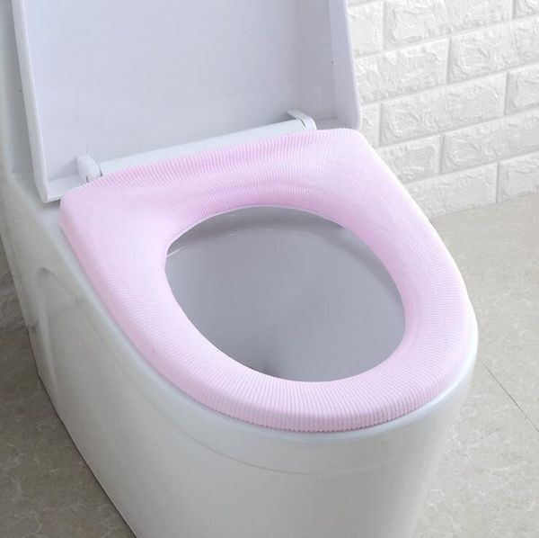 O Shape Bathroom Toilet Seats Cover Cute Colorful Soft Knitted Seat Cushion Pads Case Uk 2019 From Ldd2018 1 4 Dhgate
