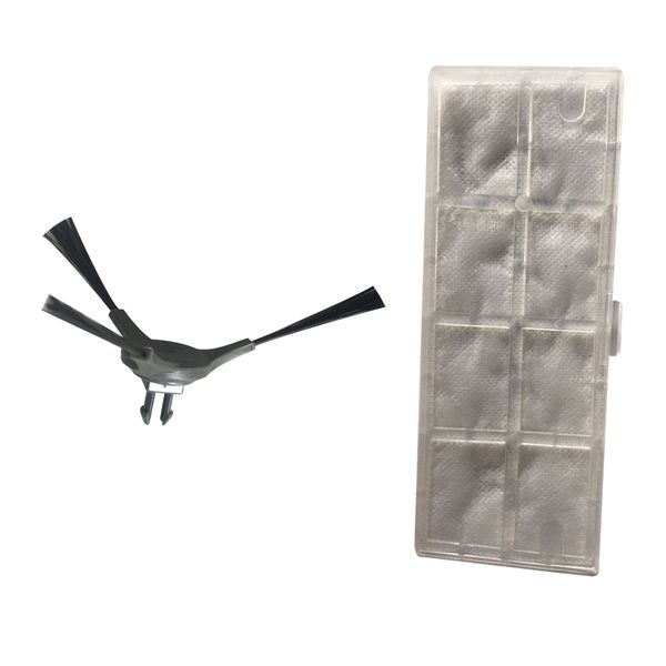 

original filter and wheel of qq2 series robot vacuum cleaner 2pc side brush and 2 pc filter