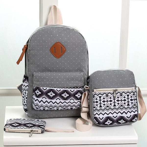 

холст рюкзак путешествия рюкзак национальный ветер случайные студент