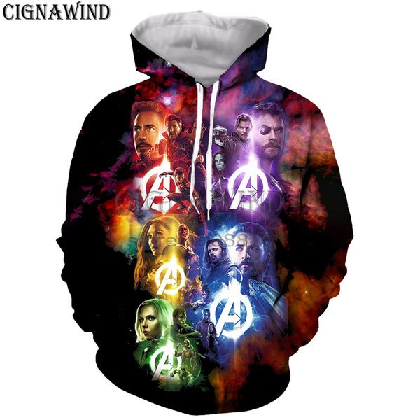 

Marvel series popular 3 Infinity War hoodies men women sweatshirts 3D print fashion cool harajuku style streetwear tops