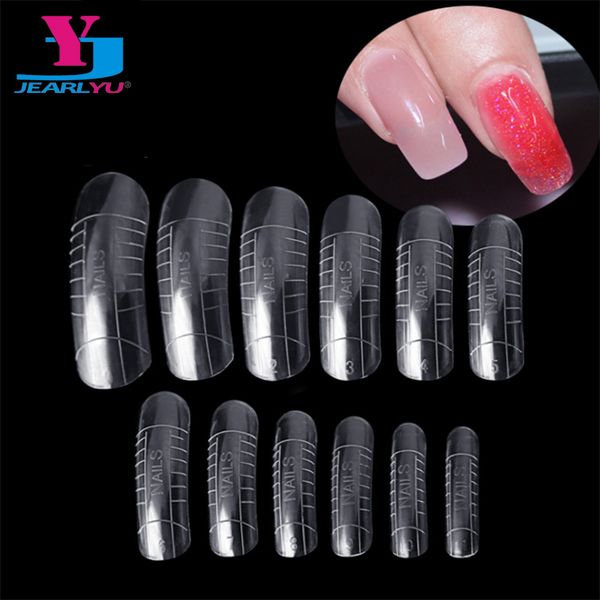 

288x calibration line building mold tips false nail dual forms finger extension nail art uv builder poly gel display accessories, Red;gold