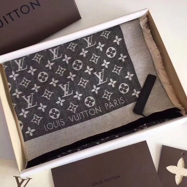 

Qualtiy luxury brand carf letter pattern women carf wool ilk ca hmere de igner carf hawl ladie warm carve ize 140x140cm