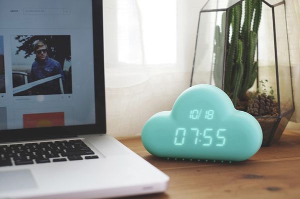 

cloud alarm clock