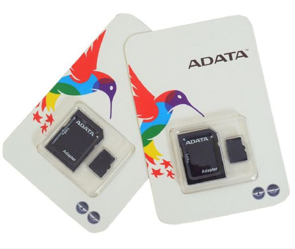 

2020 adata 128gb 64gb 32gb class 10 128gb tf memory sd card c10 tf memory card with sd adapter retail blister package dhl ing