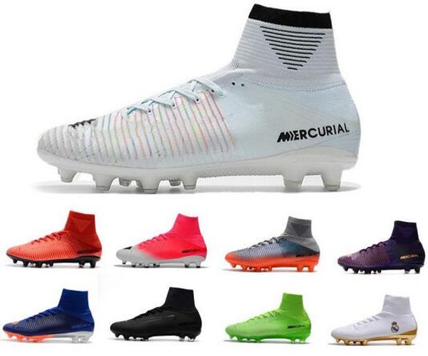 

Мужские футбольные бутсы Neymar Hypervenom Phantom Magista Obra 2 Mercurial x EA SPORTS Superfly CR7 FG Футбольные бутсы Лодыжки Футбольные бутсы