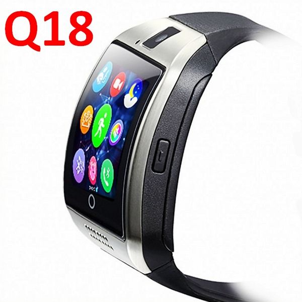 

Q18 smart watch watches bluetooth smartwatch Wristwatch with Camera TF SIM Card Slot / Pedometer / Anti-lost / for apple android phones