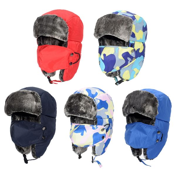 

riding thickened windproof coldproof warm face mask for adult, Black