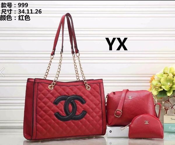 

2019 Four seasons+ styles Classic Leather black chain Free shipping hot sell Wholesale retail Designer handbags shoulder bags tote bags messenger