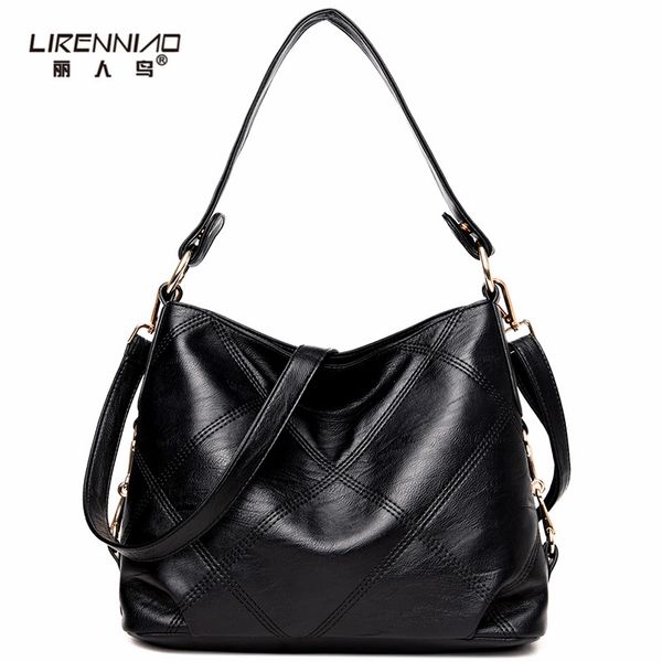 

famous brand handbag women bag fashion thread pu women leather handbags bags for 2017 girls bolso mujer