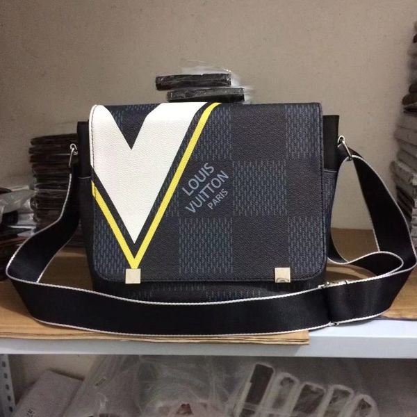 

new travel district men's messenger bag shoulder bags purse n44003 n44004