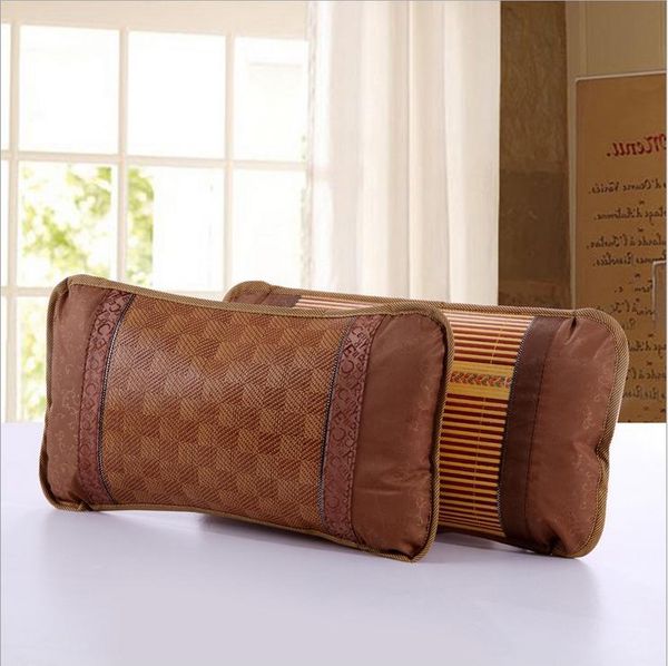 

single pillows rattan bamboo pillow summer style cool bamboo pillows 30*52cm