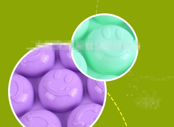 

20pcs lot smile silicone mold shape unique & novelty ice cube tray ice mould bake maker