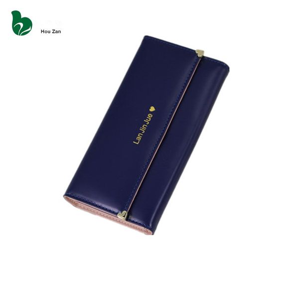 

fashion long leather change coin clutch purses zipper pouch female phone bag case women wallets girl ladies euro holder designer, Red;black