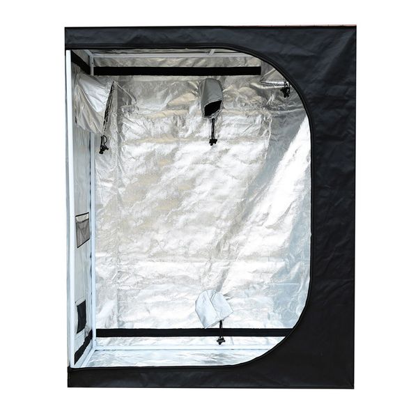 

reflective mylar waterproof grow tent green plant room with obeservation window and floor tray for indoor flowers plant growing dismountable