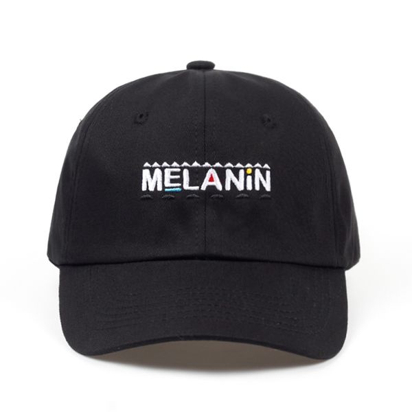 

2018 новое поступление MELANIN письмо вышивка бейсболка женщины snapback шляпа регулируем