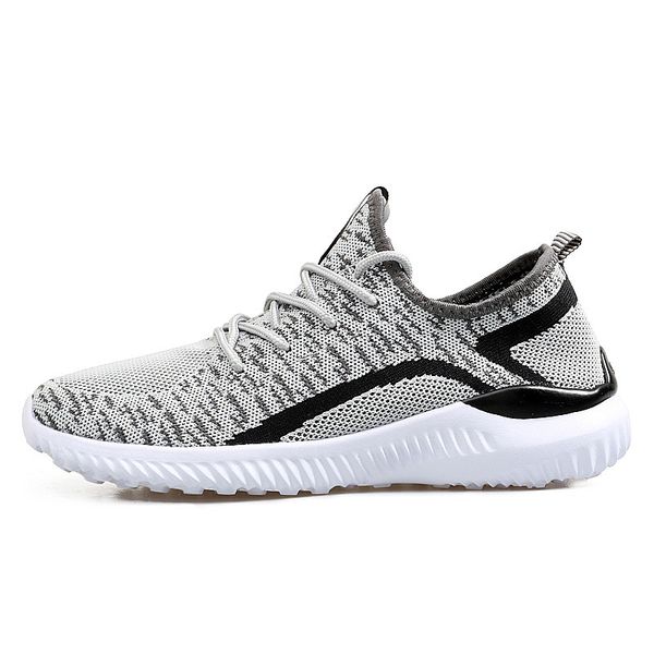 

новое прибытие мода мужчины повседневная обувь 2020 лето mesh дышащие узелок обуви мужская сетка flats кроссовки кроссовки