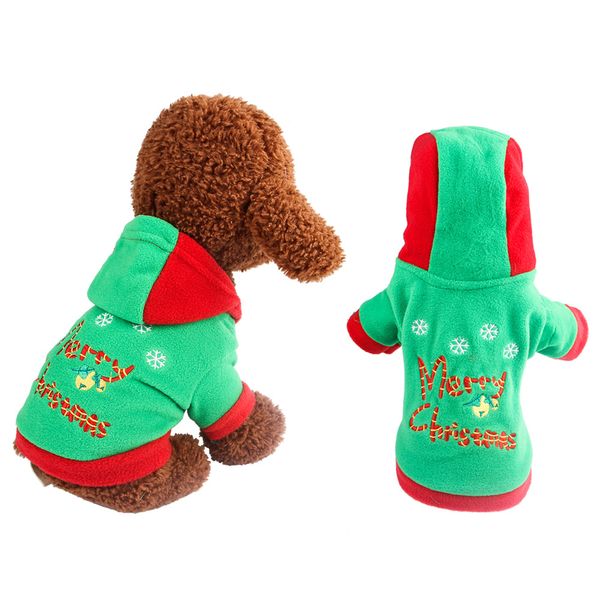 

christmas tree halloween clothes for small dogs hoodie warm coat jacket winter hooded dog outfit puppy coat dog costume