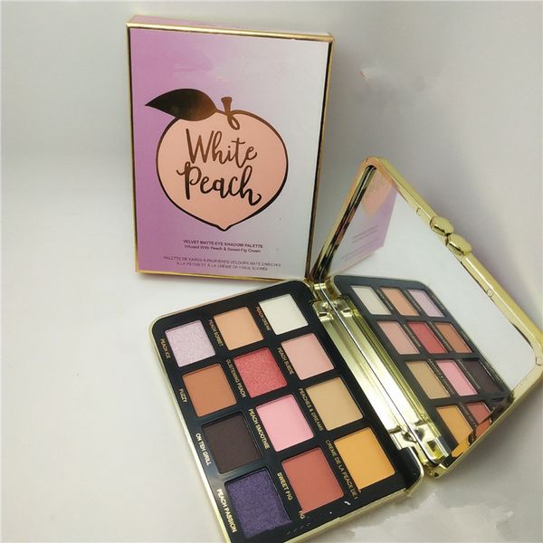 

Too Hot Sale Face Makeup Eye Shadow Just Peachy Matters & White Peach 12 Colors Eyeshadow Palette