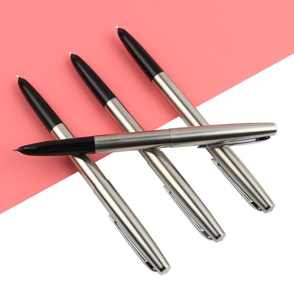 

1pcs baikingift 0.38mm extremely fine fountain pen stainless steel classic body jinhao 911 stationery office school supplies