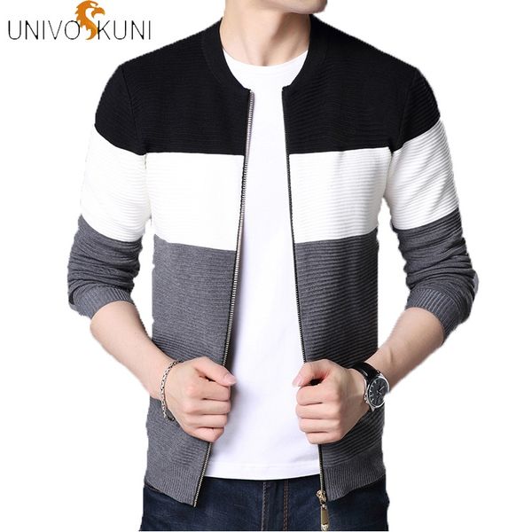 

univos kuni 2017 new autumn winter men's jackets men's winter clothes coats long sleeve korean slim fit outwear for male q5169, Black;brown