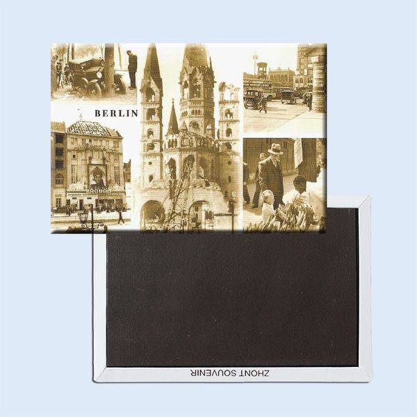 

germany berlin vintage postcard magnet 20051 tourist memorabilia gift