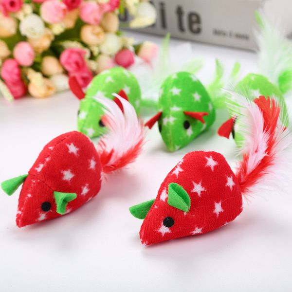 

5cm styles soft christmas mouse cushion pillow sofa stuffed plush toy doll mouse pillow puppets toys t1i403