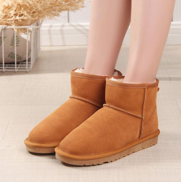 

2018 высокое качество GGWБЫЛ женские классические короткие женские сапоги снега сап