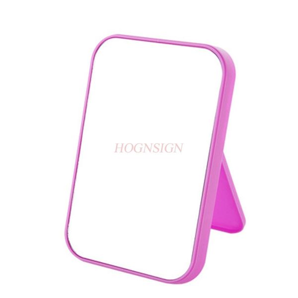 

simple and stylish cute single-sided makeup small mirror deskvanity mirror beauty princess folding portable square mi