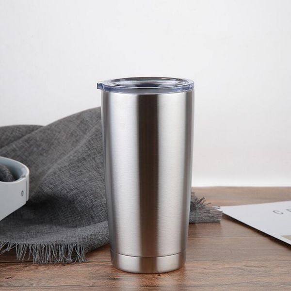 

Selling 600ml new arrived liver metal in ulated travel mug water bottle beer coffee mug with lid for car cup coffee cup drinkware