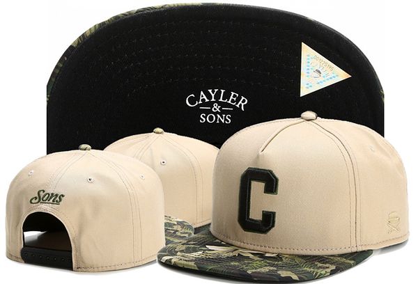 

Регулируемые CAYLER сыновья snapbacks шляпы snapback шапки Cayler и сыновья шляпа бейсболки пос