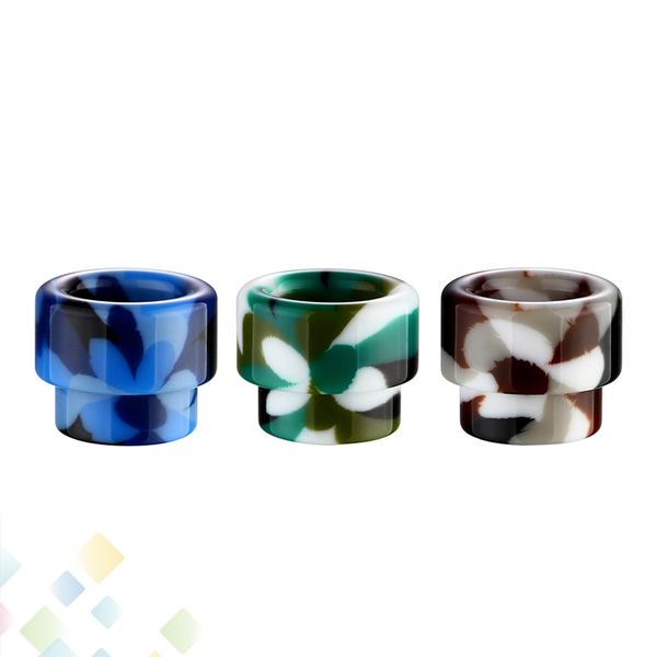 

Colorful 810 Drip Tip Wide Bore Epoxy Resin Drip Tips Cover Mouthpiece For 810 Tank Atomizers Ecig driptip With Retail Package DHL Free