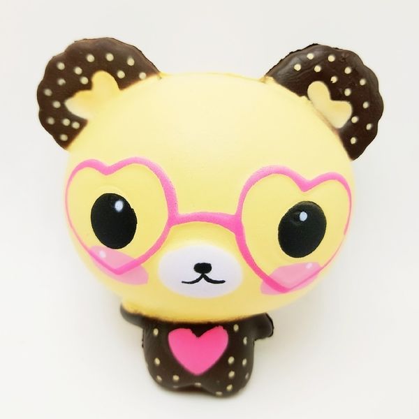 

simulation pu glasses bear smell slow rebound pressure handicraft toys