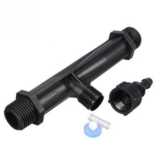 

PVDF 1/4, 1/2, 3/4, 1, 1.5, 2 Venturi Ejector to Mix Ozone With Water With Built-in Anti-Back Flow Valve + Free Shipping