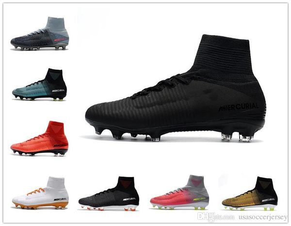 

2018 Mercurial Superfly V Ronalro FG CR7 Криштиану Роналду Мужские футбольные бутсы Футбольные бут
