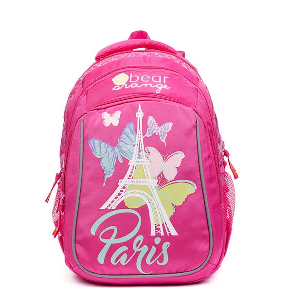 

new fashion cartoon butterfly school bags for girls primary students schoolbag orthopedic backpacks children grade 1-4 kid bag