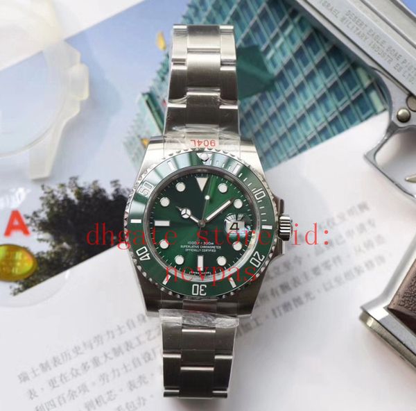 

N v9 ver ion watche for men 904l teel eta 3135 luxury watch men mechanical ceramic bezel 116610 diving glidelock wri twatche