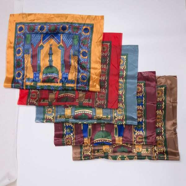 

70*110cm pocket prayer mat muslim prayer rug for travel business selling