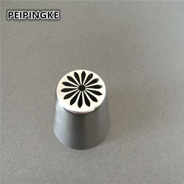 

wholesale- peipingke 1pc russian icing piping nozzles cake decoration decor tips cookies mold fondant cake decorating tools #20
