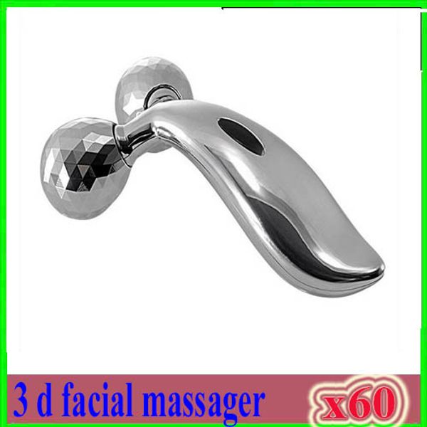 

beauty machine thin face artifact 3 d roller roller manual v face facial massager 60pcs xu-lb-3d