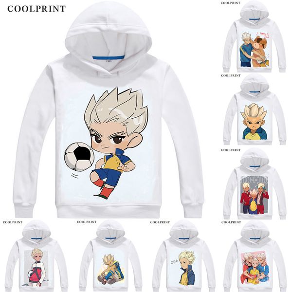 

gouenji shuuya mens hoodies inazuma raimon eleven japan men sweatshirt streetwear anime hoodie printed long hooded, Black