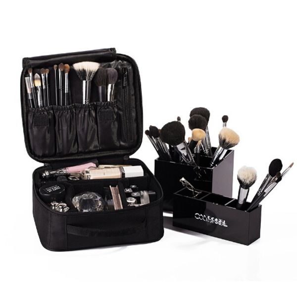 

multifunction cosmetic bag travel cosmetic organizer zipper portable makeup bag designers trunk cosmetic bags