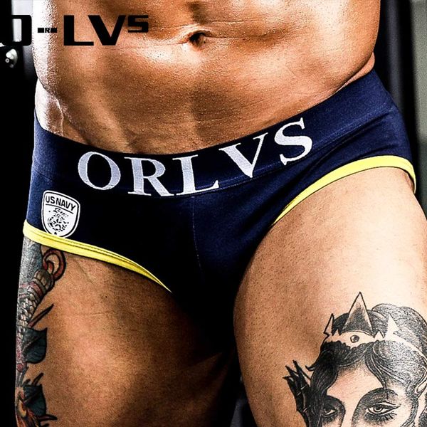 

cmenin underwear men briefs cotton men's briefs jockstrap male u pouch underpants gay men underwear ropa interior or72, Black;white