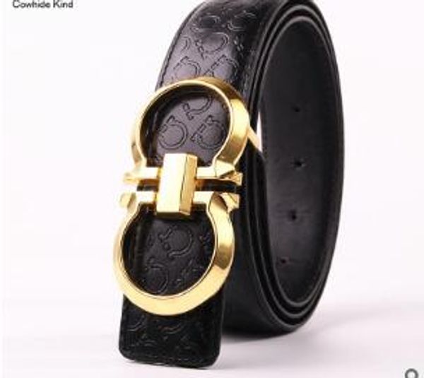 

new belt brand buckle belts designer belts fashion leather belt luxury belts for mens and women business wasit belt 5 colors, Black;brown
