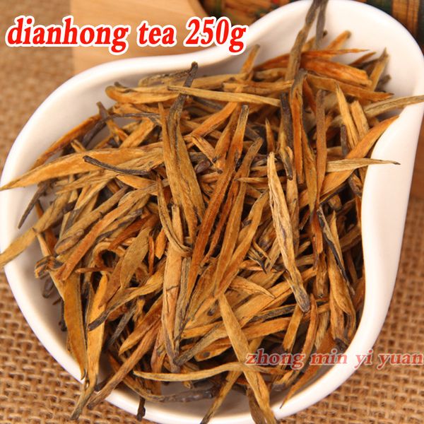 

250g special class yunan fengqing dianhong black tea small golden bud healthy chinese organic tea wholesale [mcgretea]mcdh250g-005